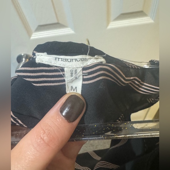 Dark purple blouse - Picture 3 of 3